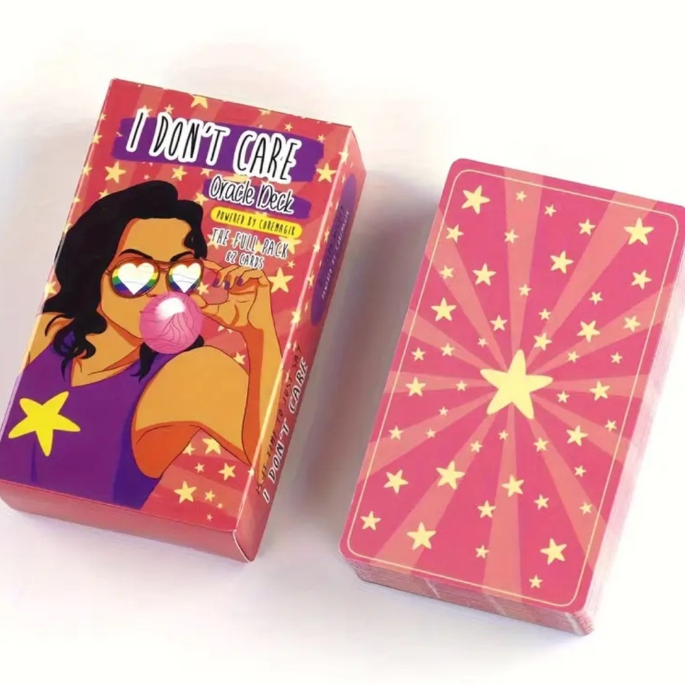 I Don't Care Oracle Deck: Embrace Your Inner Rebel Tarot Cards